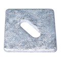 Midwest Fastener Square Washer, Fits Bolt Size 1/2 in Steel, Galvanized Finish, 16 PK 50263